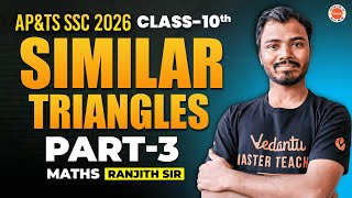Similar Triangles | Part 3 | Maths | Important Concepts & Problems | Class 10 | TS SSC 2025-26