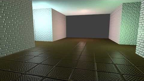 Blender 2.69 Game Engine Normal Maps , animation and light test