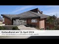 Gottesdienst am 14.04.2024 mit Prädikantin Brigitte Haischt