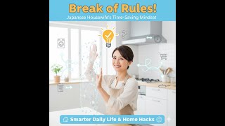 Japanese Mindset Shift Stop Wasting Time Break The Rules For Smarter Daily Life & Home Hacks