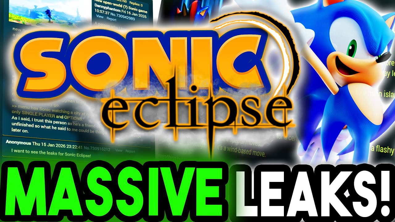 These New Sonic Leaks Seem Real...