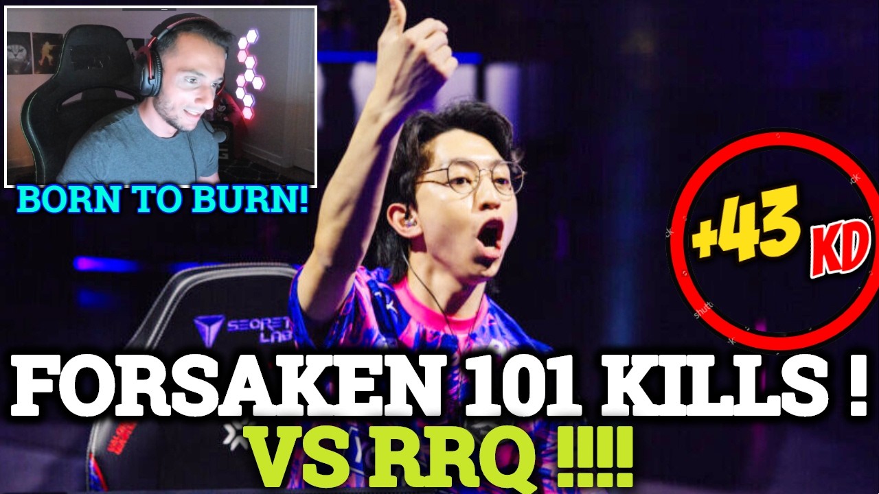12 Minutes of PRX f0rsakeN 101 Kills Vs RRQ in VCT Kickoff