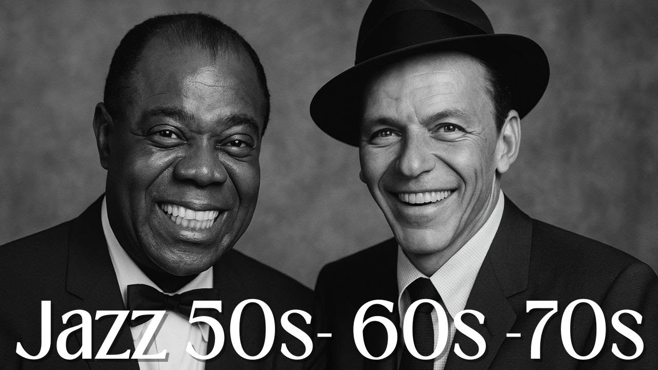 Golden Age Jazz 🎶  Frank Sinatra & Louis Armstrong Hits from the 50s–70s