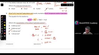 Cambridge IGCSE Chemistry Paper 2 [May/June 2016] Solved with detailed explanations [0620/21/M/J/16]