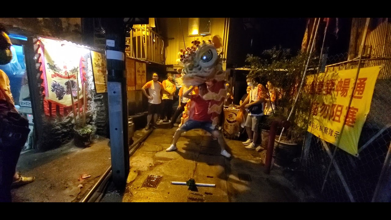 茶果嶺天后誕2021-獅人空間龍獅麒麟會醒獅參拜天勝堂花炮會採青