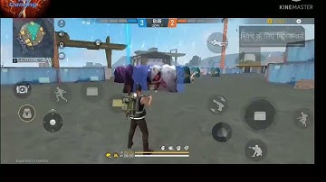 1v1 gameplay with my friend and my first free fire video on YouTube