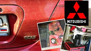 Митсубиси Лансер 9. Замена топливного фильтра. Митсубиси Лансер 9. Замена топливного фильтра.