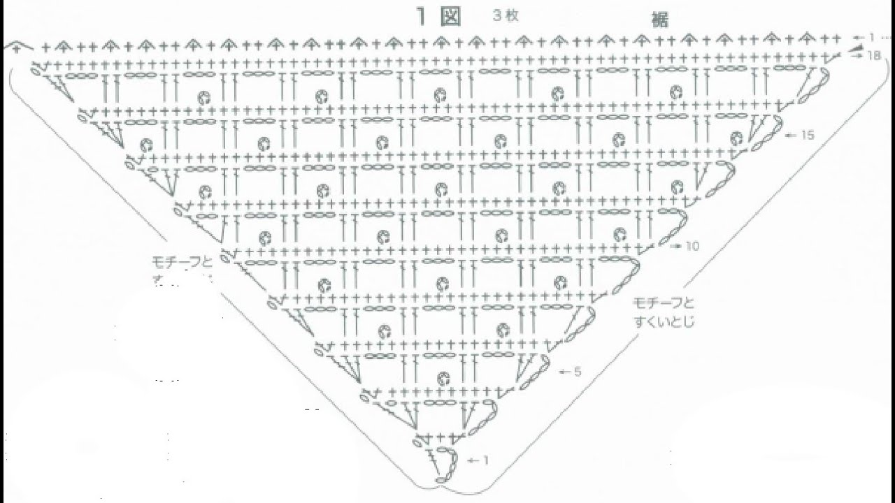 Простая шаль крючком для начинающих /Crochet Shawl/Easy Crochet for Beginners/Бактус. Легко Урок 326