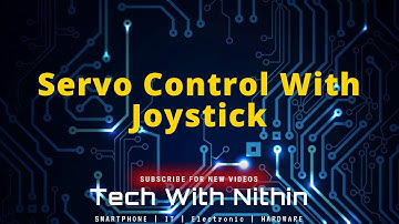 Arduino Lesson 11 - Servo Control With Joystick