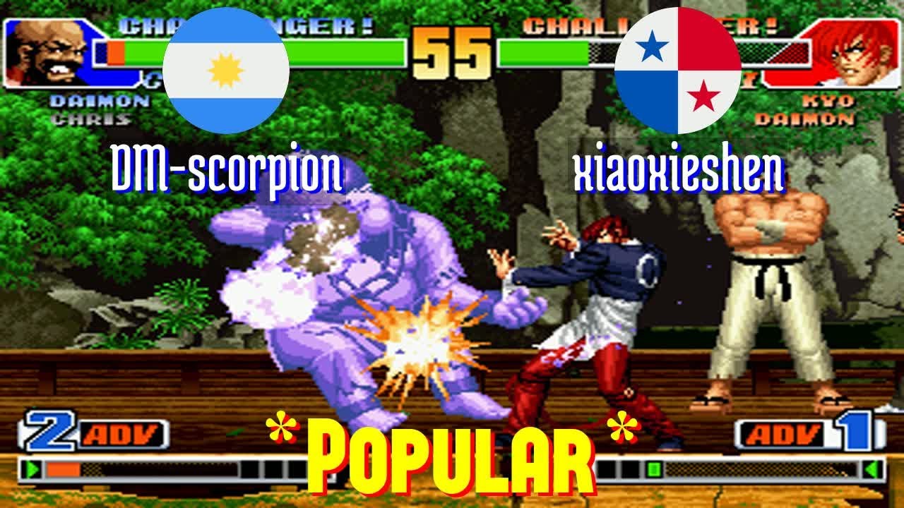 FT3 @kof98: DM-scorpion (AR) vs xiaoxieshen (PA) [King of Fighters