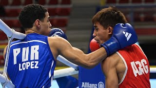 Juanma López (PUR) vs. Ramón Nicanor Quiroga (ARG) World Olympic Qualifiers 2024 (51kg) screenshot 4