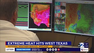 El calor extremo en el oeste de Texas genera preocupaciones de salud