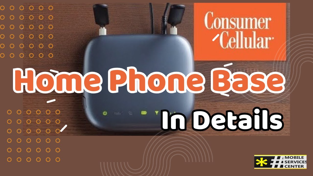 Phone Base In Details Consumer Cellular