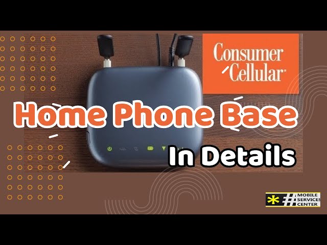 Phone Base In Details Consumer Cellular