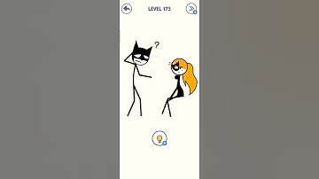 Draw puzzle 2 #gameplay level 173 solve  #short #youtubeShort do Subscribe my channel guys,😇😇