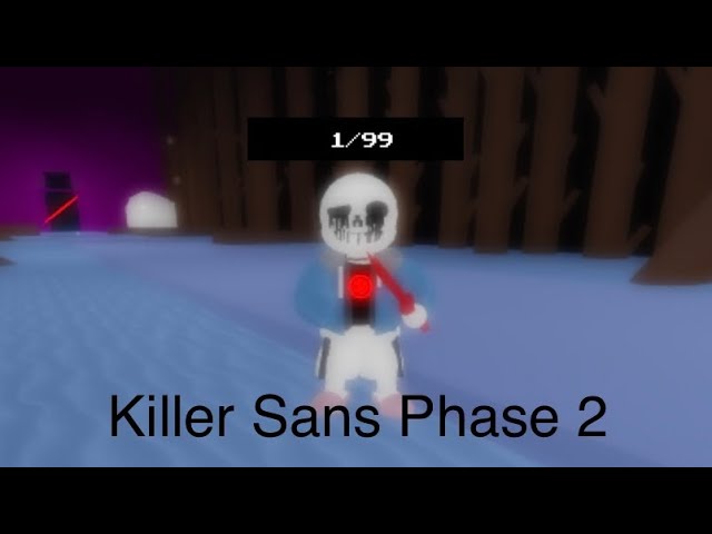Killer Sans Phase 2 ( Roblox Judgement Day Singleplayer) 