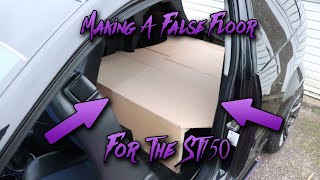 Making a False Floor for the Fiesta MK6