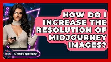 How Do I Increase The Resolution Of Midjourney Images? - Emerging Tech Insider