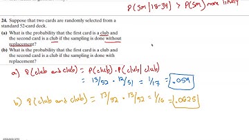 Statistics - 5.4 Conditional Probability and the General Multiplication Rule Part II