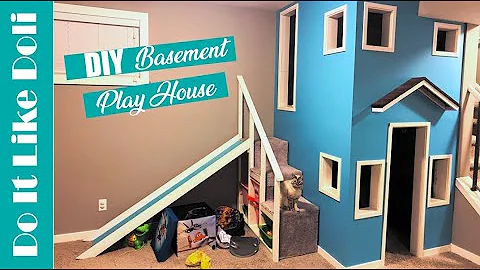 DIY Basement Play House