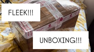 Fleek unboxing #fleek #fleekpartnership @joinfleek