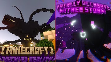 Decayed Reality VS Totally Accurate Wither Storm (Comparison)