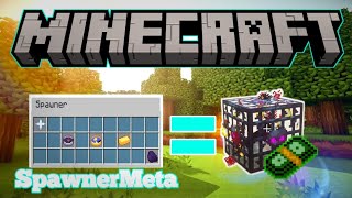 SpawnerMeta full tutorial 2024 || Upgrade your spawner with money, xp and any item