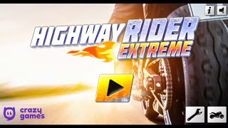 How to play highway rider extreme screenshot 5