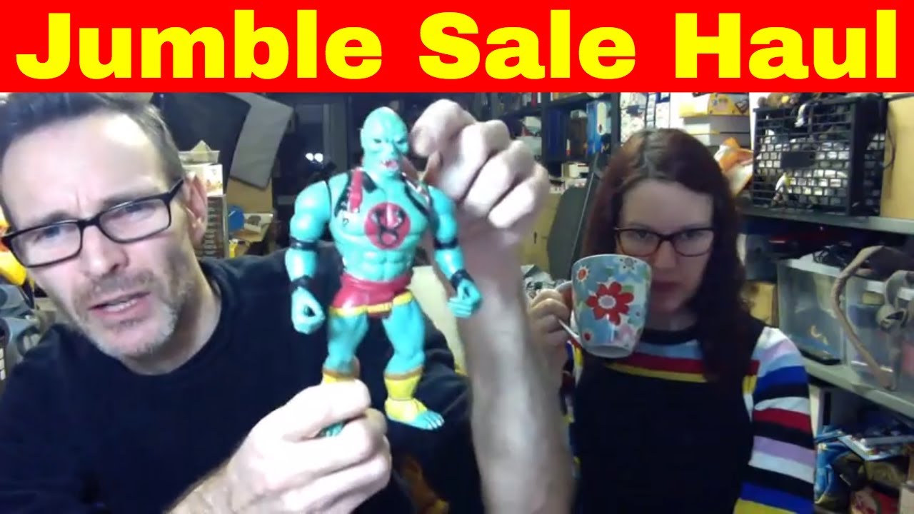 how to make money from home as a kid Jumble Sale & Charity shop haul - Sunday live UK reseller hangout