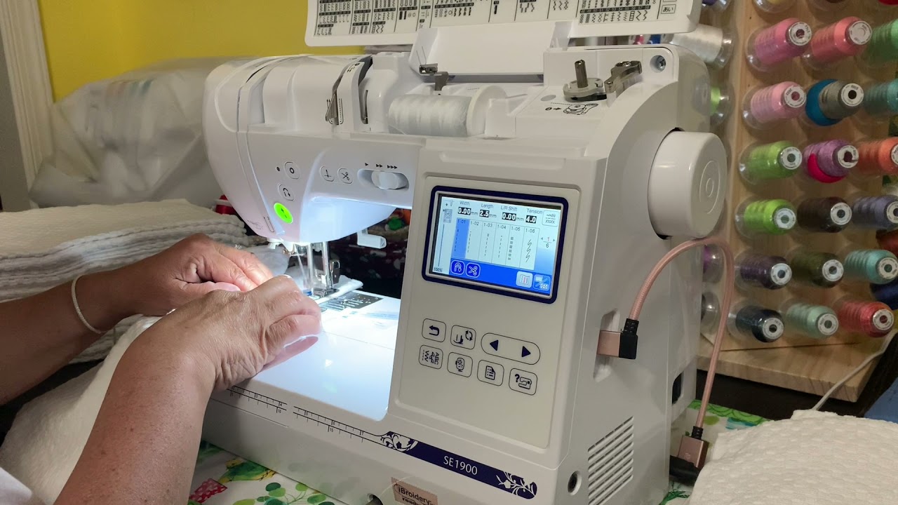 Brother SE1900 Sewing And Embroidery Machine Overview