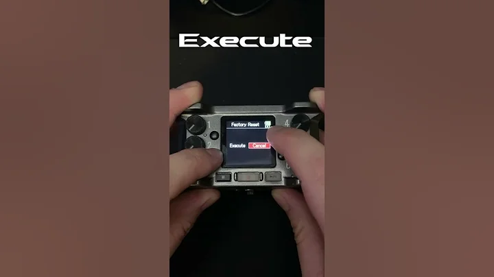 Set the Zoom F6 to Factory Settings (ZoomF6 Part 44) #shorts