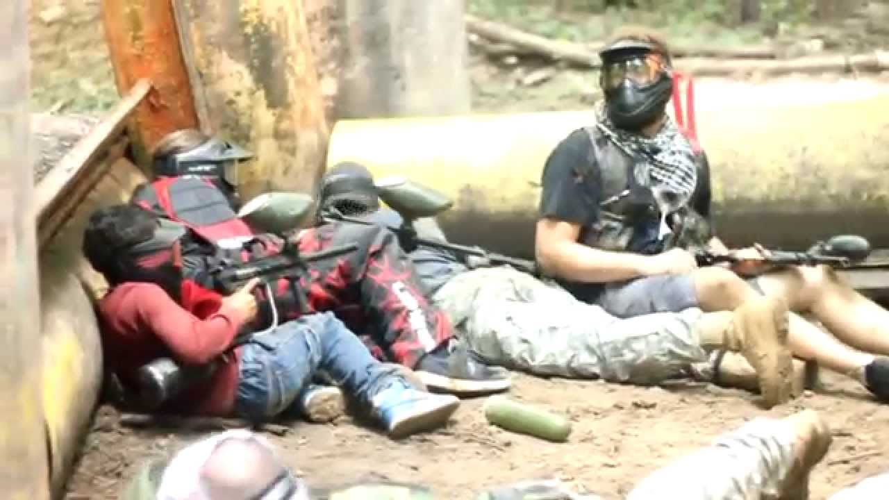 Funny Paintball Fail at SplatBrother Park (Surrender)