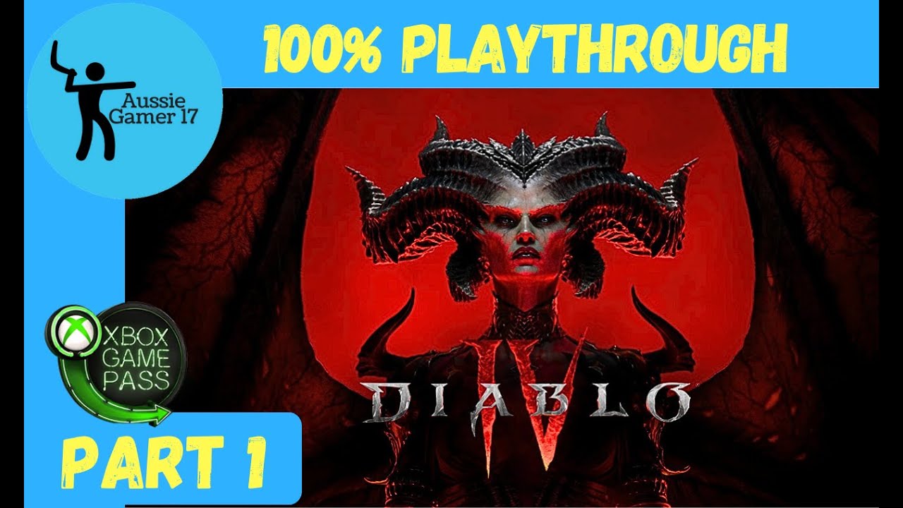 Diablo IV 100% Playthrough Part 1 (with commentary) - YouTube