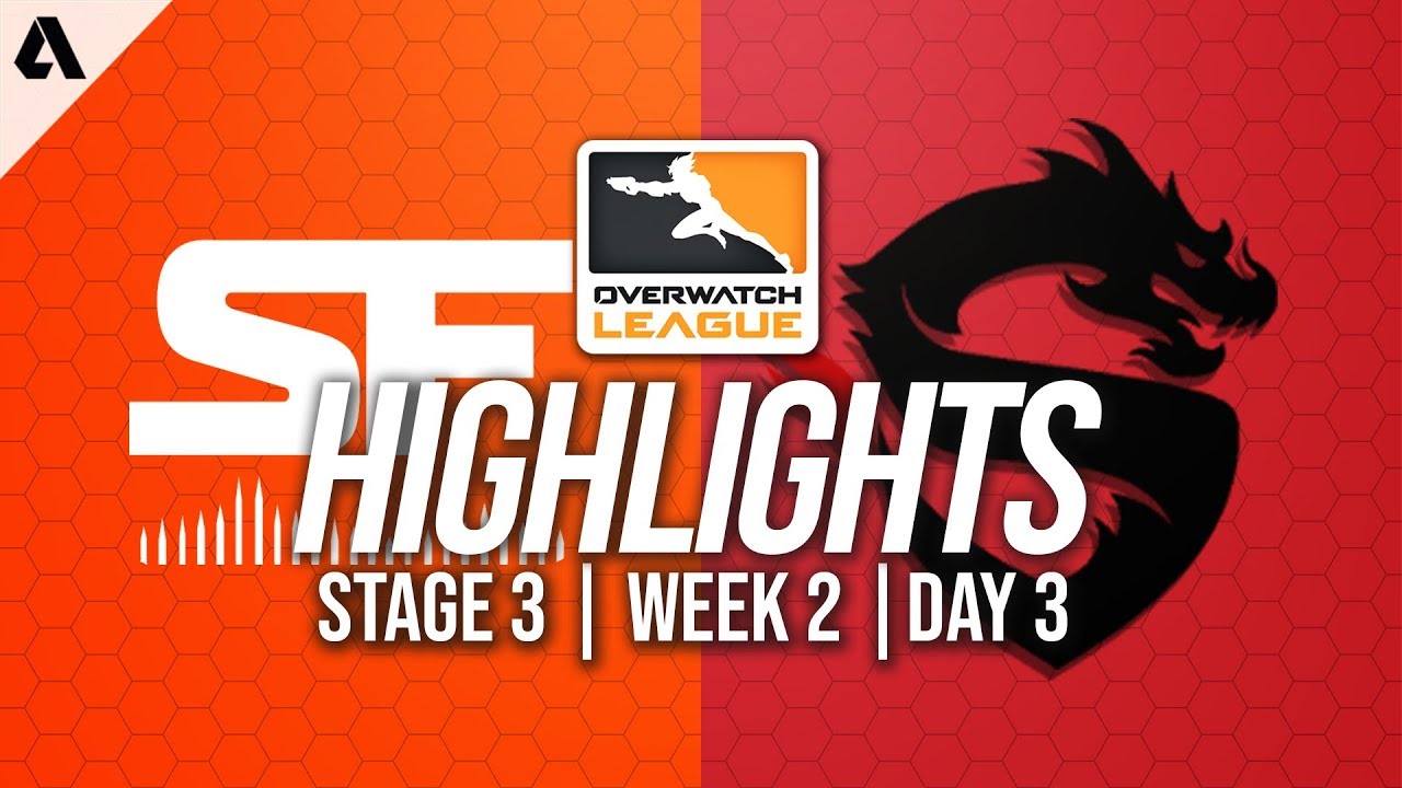 San Francisco Shock vs Shanghai Dragons | Overwatch League Highlights OWL Stage 3 Week 2 Day 3