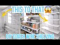 NEW! DIY PANTRY MAKEOVER 2021 / COVER WIRE SHELVES WITH FOAM BOARD / PANTRY TRANSFORMATION / SAHM