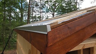 Cabin 3 - Purlins, drip edge and all things roofing!