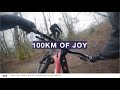 Riding 100km of trail with Bren