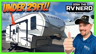 SHORT with Full Super Slide Size Living!! 2023 Cougar 25RES