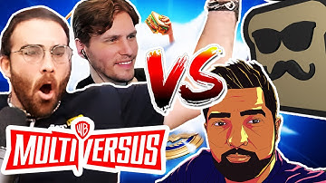 Hasanabi & Jerma vs Lirik & DisguisedToast |  | MULTIVERSUS - Part 1