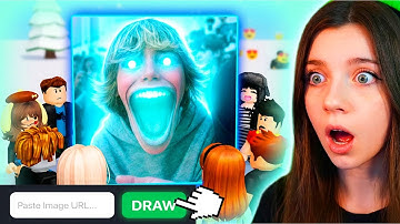 This Roblox FE Script Lets You DRAW ANY IMAGE…😳 - (Draw ME!)
