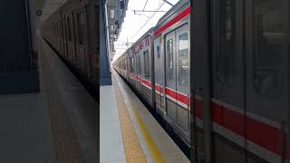 kereta commuter line JR 204 masuk stasiun rangkasbitung banten #keretaapi #train #railway #railfan
