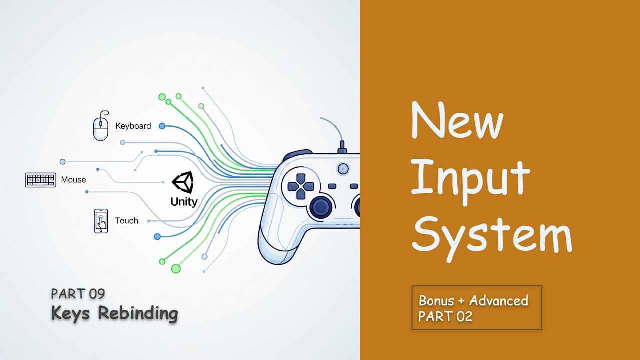 How to Make a Key Rebinding Menu (Save & Load) | Unity New Input System ...