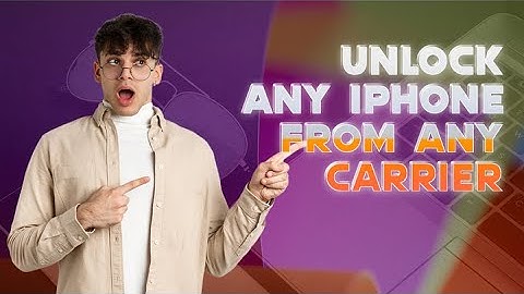 Remove the Carrier Lock on your iOS Device without Software