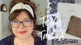 Junk Journal 5 Teile Tausch mit INA @JunkJournalSoul ❤️ Bollenhut Art ❤️