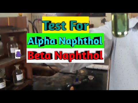 Video: Hvad bruges Alpha naphthol til?