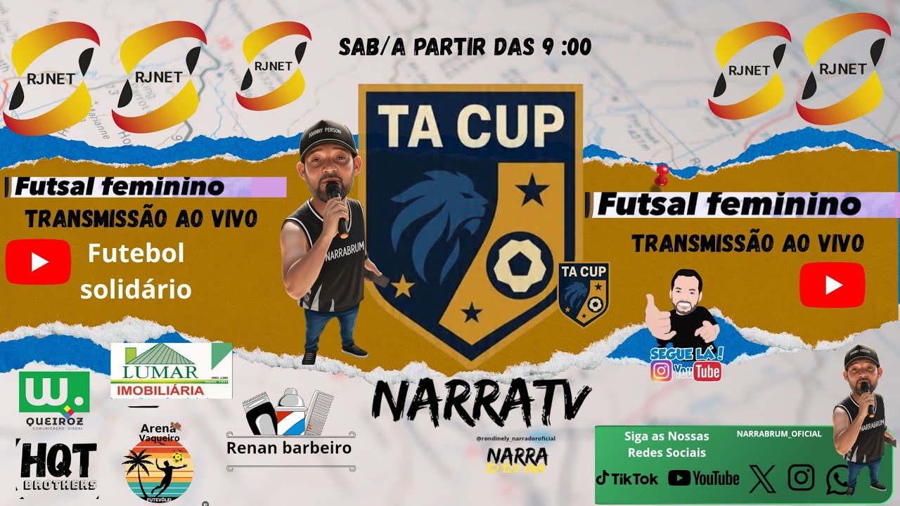 TA Cup 2025, futebol solidário feminino,  arrecadar alimentação, 