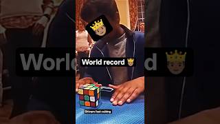 Hand Rubik's Cube Solve Challenge! 😱 Unbelievable Speed! #shorts #trending