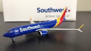 Southwest Airlines 737 MAX 8 N8705Q Gemini Jets 1:400 Review