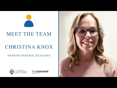 Meet The Team | Christina Knox | Showing Partner, Realtor® | The Ayse Clay Team