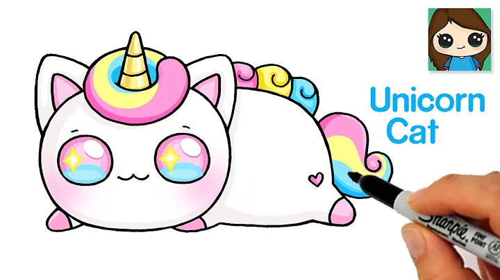 How to Draw a Unicorn Cat 🦄 Aphmau MeeMeows